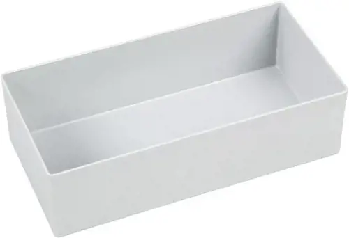 Plastový box; d216; š108; v 63; šedý