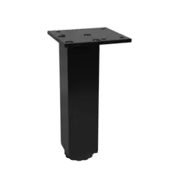 Noha rektifikačná; 38x38; 100 mm; čierna