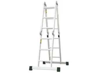 Rebrík 4x4 dielny kĺbový, 128/472cm