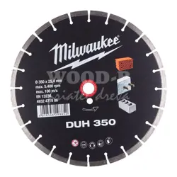 Diamant kotúč Milwaukee DUH 350mm