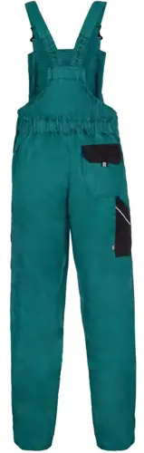 Nohavice monterkové na traky zelené vel. 52