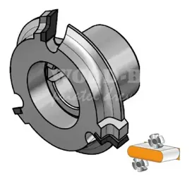 Zaobľovacia fréza roundovacej jednotky D55,7; B8; B1 25,7; Z3; TYP B; ľavá