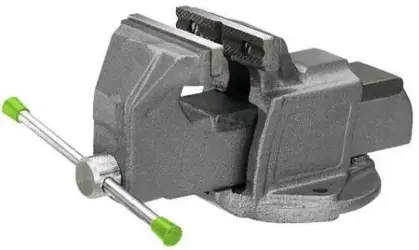 Liatinový stolový zverák LUNA; 125 mm