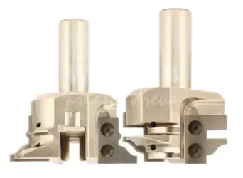 Sada fréz CNC na dvierka HW: Kontra; D84; B30; L93; Z2+2 + Rekontra; D64; B30; L93; Z2