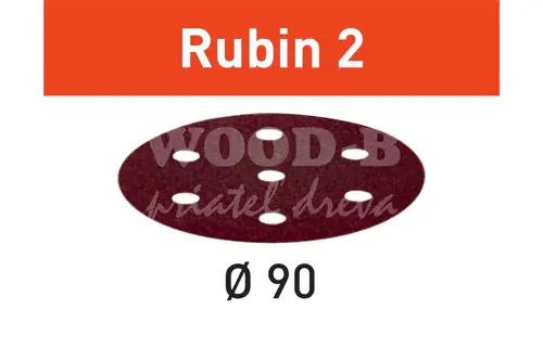 Brúsny kotúč Rubin 2 STF; D90/6; P180