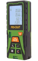 Merač vzdialenosti PROCRAFT PLDM50; 50 metrov dosah
