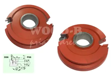 Sada fréz P06-D06;  HOBBY; D140; d40