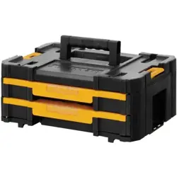 Box na náradie DeWALT s 2 zásuvkami; objem 8 litrov; nosnosť 7,5 kg