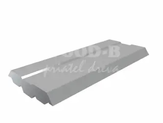 Samocentrický obojstranný nôž CENTROFIX/CENTROSTAR; HSS18%; L120