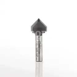 Drážkovacia fréza uhlová; D 6; B 8; L45; <90°; Z2; stopka 8