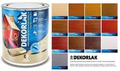 Dekorlak 0,7L; bezfarebný