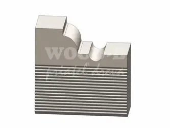 Zákazkový ryhovaný blanket 6; B 50x60; HS