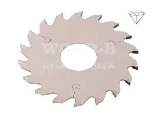 Drážkovacia fréza DIA s rovnými zubami; D125; B4; d30; Z16