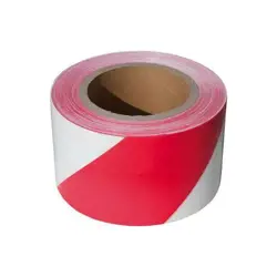 Bariérová páska, červeno-biela 100 mm x100 m