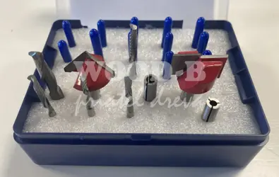 Sada CNC stopkových nástrojov - 21ks