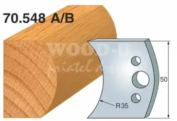 Profilový nôž FLURY; 50x4; 548A