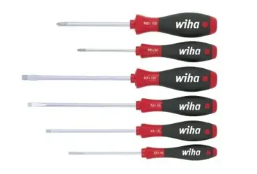 Sada skrutkovačov WIHA; Pl+Pz; 6 dielna