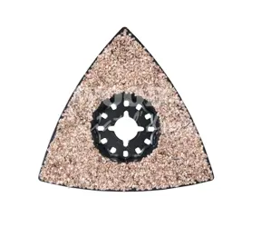 Brúsny tanier; DELTA; 90x90x90 mm; P 40; na maltu, farbu, lepidlo