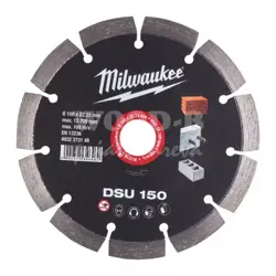 Diamant kotúč Milwaukee DSU 150mm - kameň, bridlica, armovaný betón