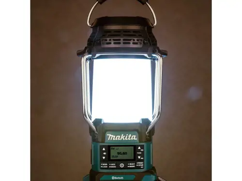 Akumulátorové rádio 40V s lampou Makita MR009GZ, bez aku