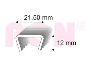 Spony viazacie 378/12 AZNP bal. 7000 ks