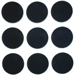 Samolepiaca krytka čierna; D13; 20 ks/blister