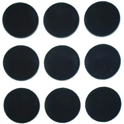 Samolepiaca krytka čierna; D13; 20 ks/blister