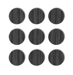 Samolepiaca krytka šedá WENGE; D13; 20 ks/blister