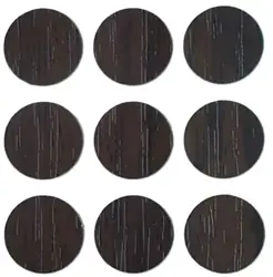 Samolepiaca krytka orech ČOKO; D13; 20 ks/blister