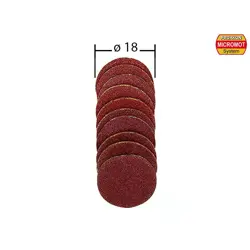 Sada náhradných brúsnych kotúčov P120, P150 - 20ks