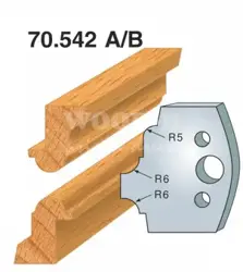 Profilový nôž FLURY; 50x4; 542A