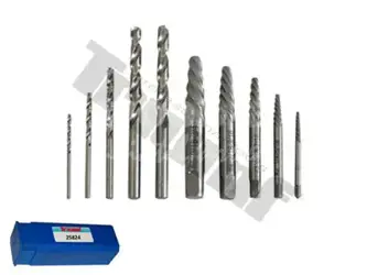 Sada vrtákov a vyťahovačov skrutiek