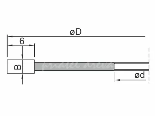 Drážkovacia fréza DIA s rovnými zubami; D125; B3; d30; Z16