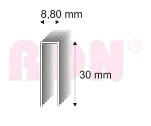 Spony stolárske 352/30 ZN bal.10200 ks