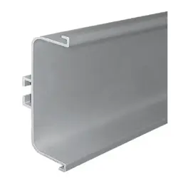 S057 - 2,05 bm - zásuvkový úchytový profil hliník natural