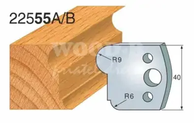 Profilový nôž FLURY; 40x4;  55A