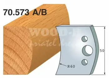 Profilový nôž FLURY; 50x4; 573A