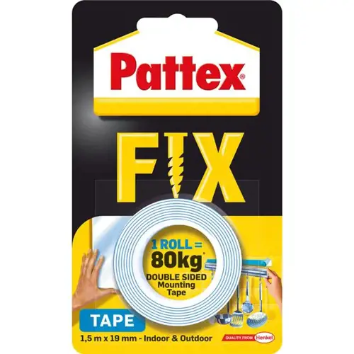 Páska Pattex FIX; 19x1,5 mm