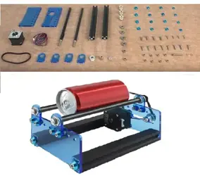 Rotačný prípravok pre CNC laser EASY - nezložený