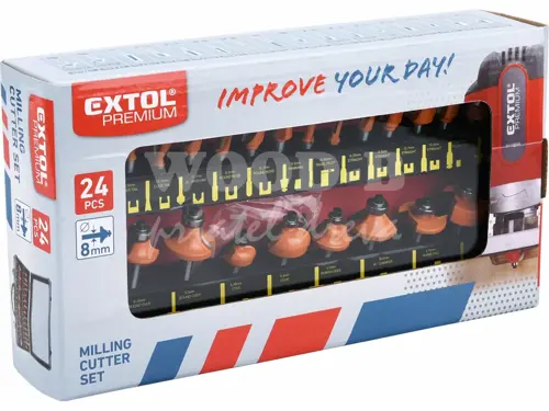 Sada fréz do dreva 24 ks; hobby