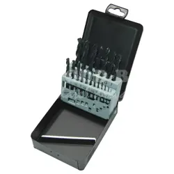 Súprava vrtákov HSS-R (1– 10 mm) – 19 ks