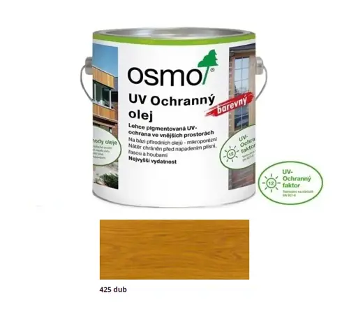 Ochranný UV olej 425; 2,5L; dub