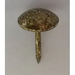 Ozdobný klinec 100 1/3 -  staré zlato; D9,5mm; L12,7; 1000ks