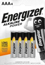 Energizer Alkaline Power AAA/4 LR03/4