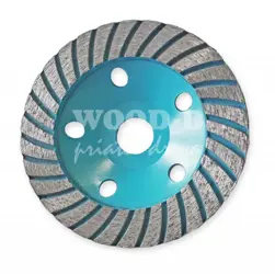 Diamantový kotúč brúsny Turbo Dedra; D125; d22,2