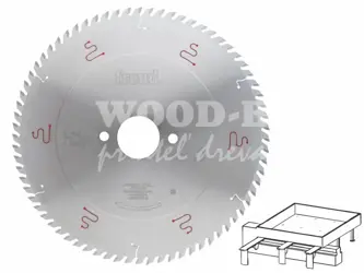 Pílový kotúč hlavný LSBX; D310; B4,4; d60; Z72 HOLZMAN - pre nárezové centrá