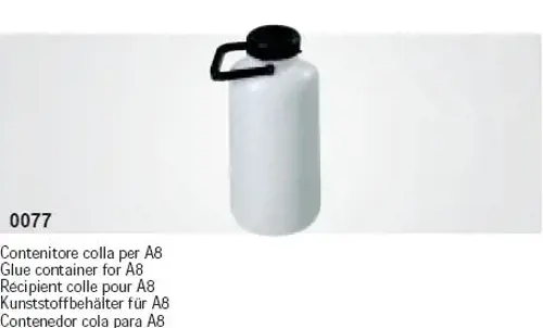 Plastový kontajner 8 kg na lepidlo pre tlakový dávkovač