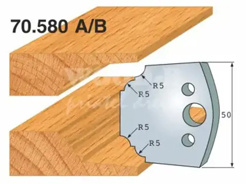 Profilový nôž FLURY; 50x4; 580A