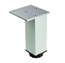 Noha rektifikačná; 38x38; 100 mm; hliník