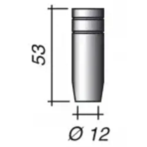 Plynová hubica priemer 12; MC18